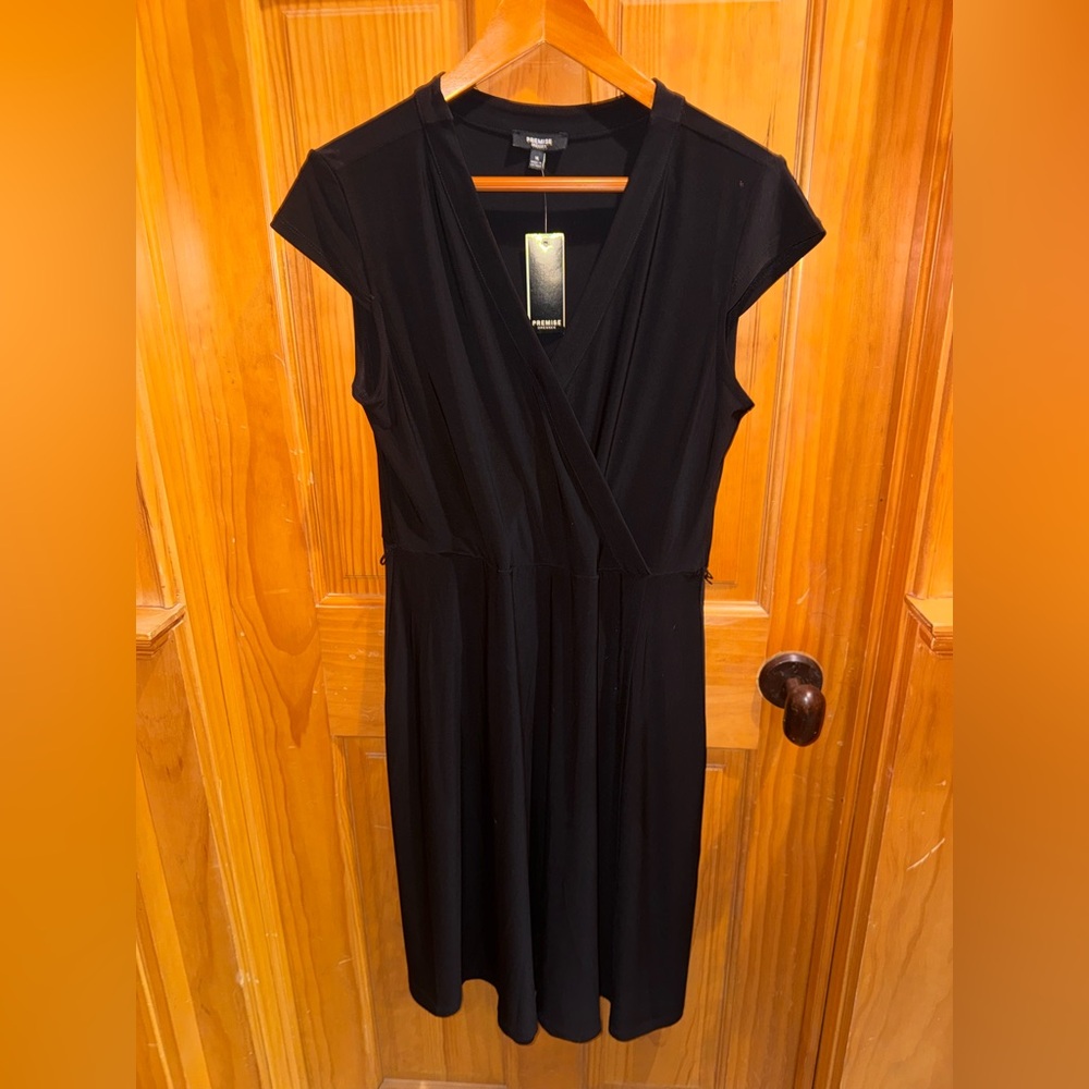 PREMISE “Faux Wrap” LBD - size medium